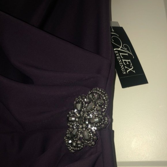 Alex Evenings Women Sheath Dress - Picture 6 of 6